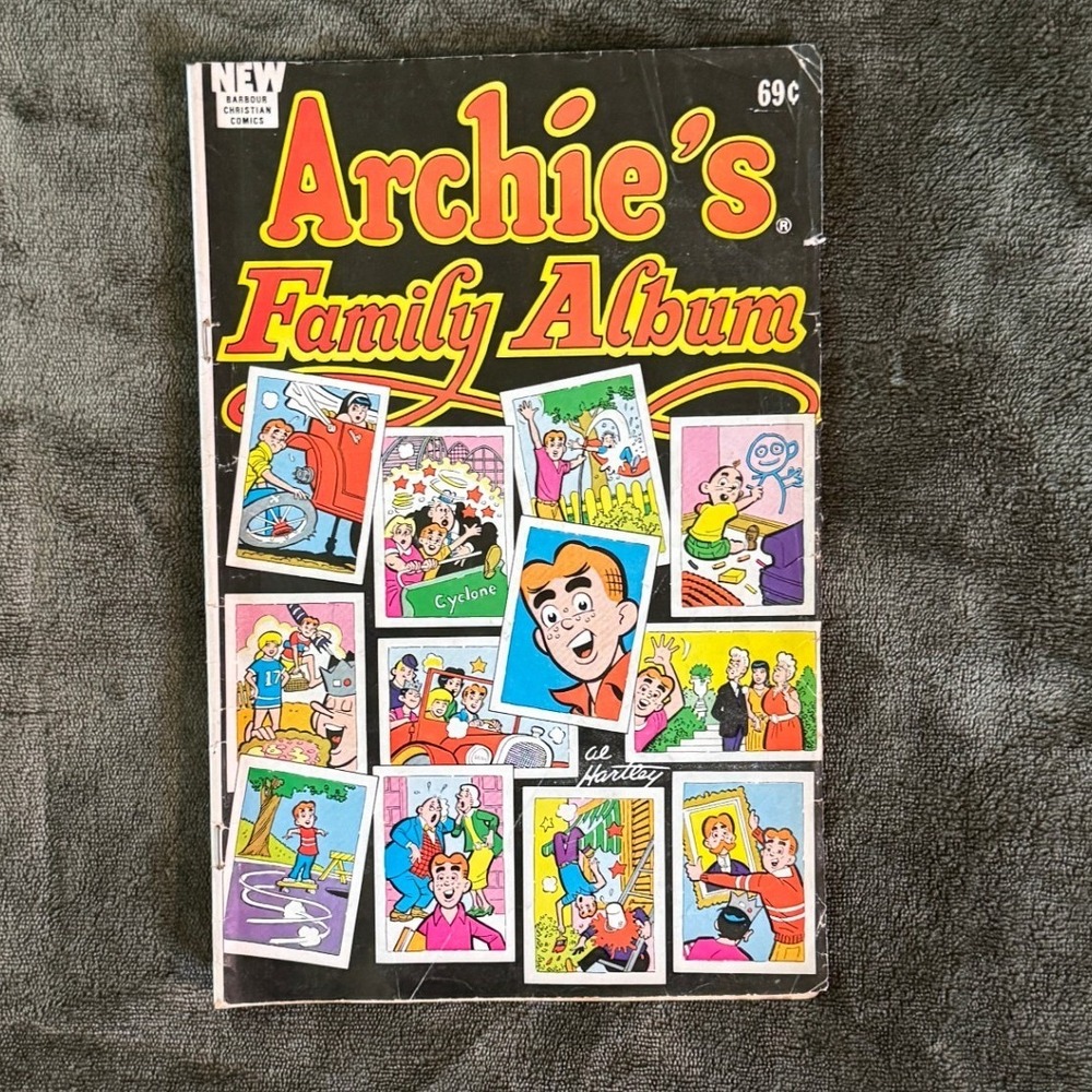 Archie's Family Album Comic Barbour Christian Comics 1988 Al Hartley Vintage 69c